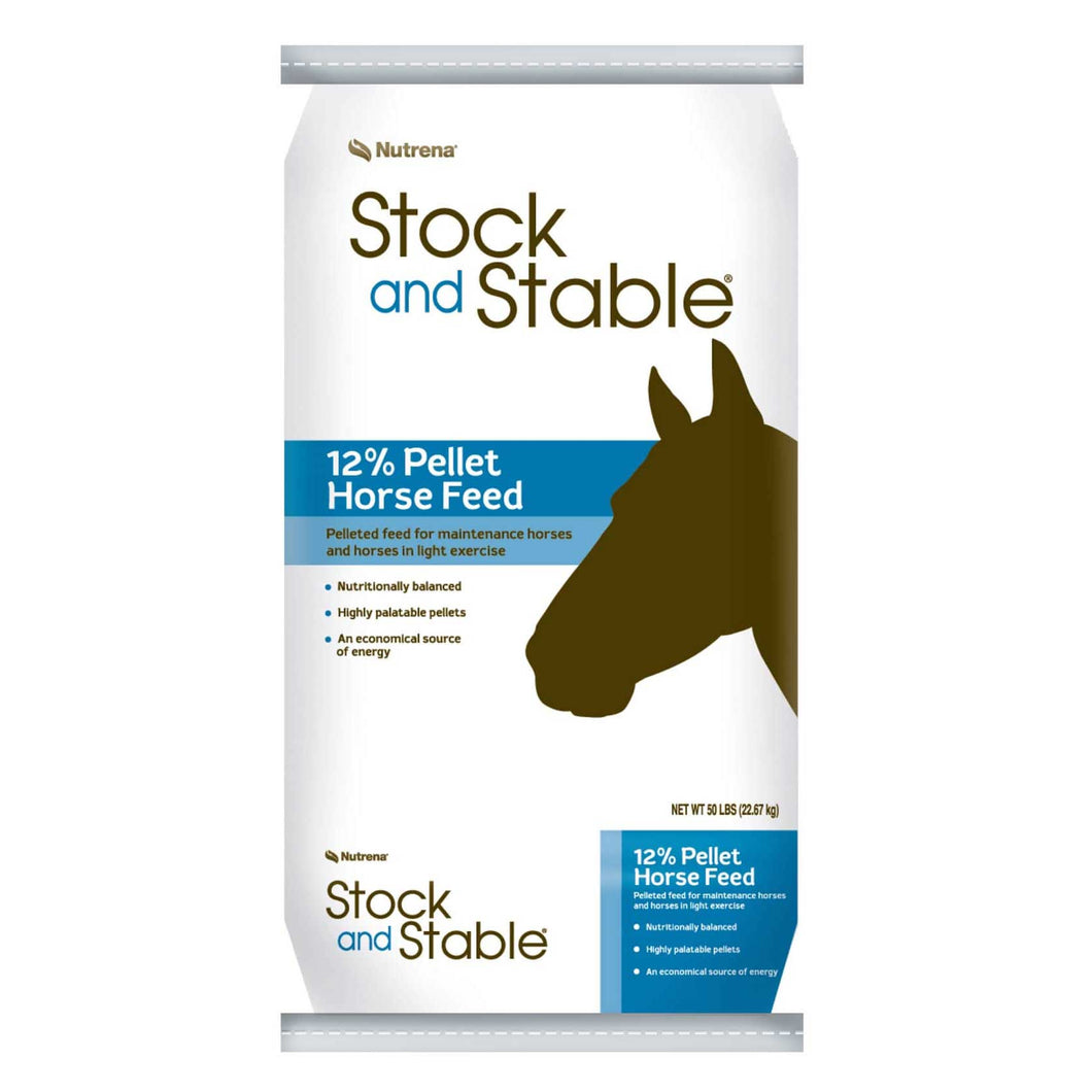 Stable & Stable 12% multi-species Pellet 50 lb