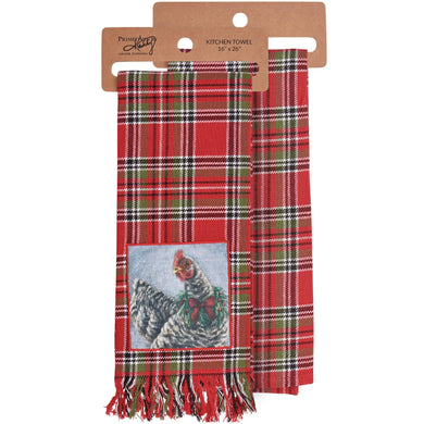 Primitives by Kathy - Christmas Chicken Kitchen Towel