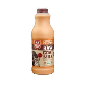 Boss Dog Raw Goat Milk Perfectly Pumpkin For Dog or Cat 32oz