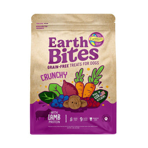 EarthBites Crunchy Grain-Free Treats for Dogs Lamb & Pumpkin