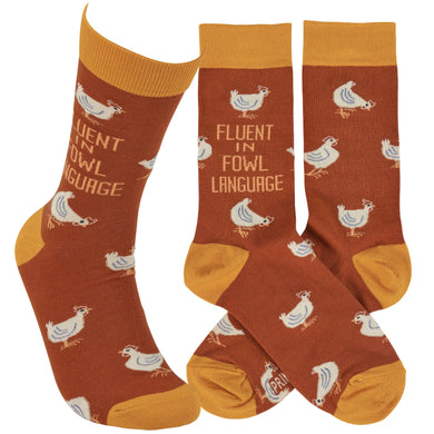 Primitives by Kathy - Fowl Language Socks