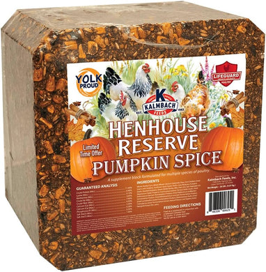 Kalmbach Henhouse Reserve Pumpkin Block 20 lb