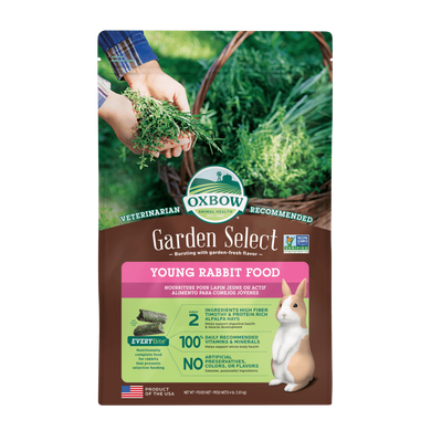 Oxbow Garden Select Young Rabbit Food, 4-lb