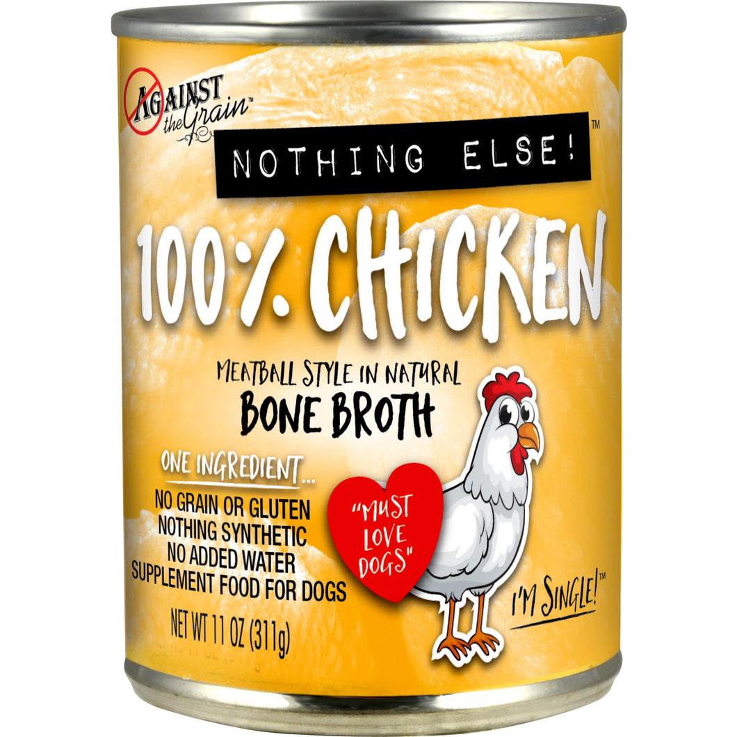 Against the Grain 100% Chicken Wet Dog Food 11 oz