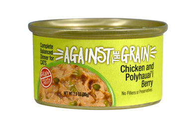 Evanger's Against the Grain Chicken & Polyhauai'I Berry Dinner Cat