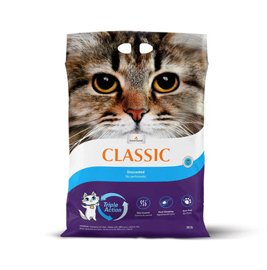 Intersand America Classic Unscented Cat Litter 30 lb