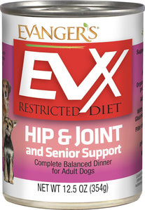 Evangers EVX Hip & Joint & Senior Support Wet Dog Food