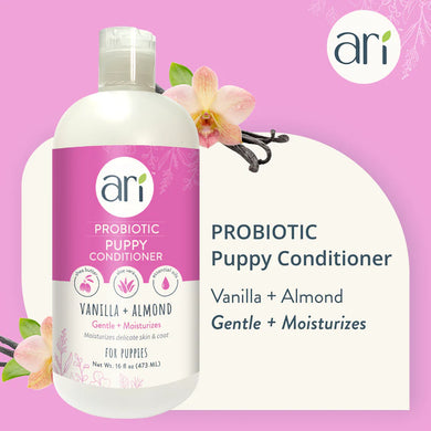 Ari Probiotic Puppy Conditioner Vanilla & Almond 16 oz