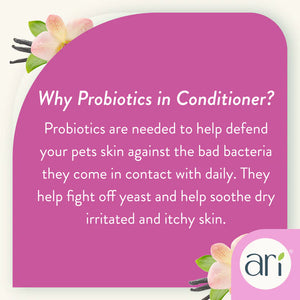 Ari Probiotic Puppy Conditioner Vanilla & Almond 16 oz