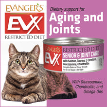 Evanger's EVX Restricted Diet Senior & Joint Health Salmon, Taurine, L Carnitine, Glucosamine, Chondroitin 5.5 oz