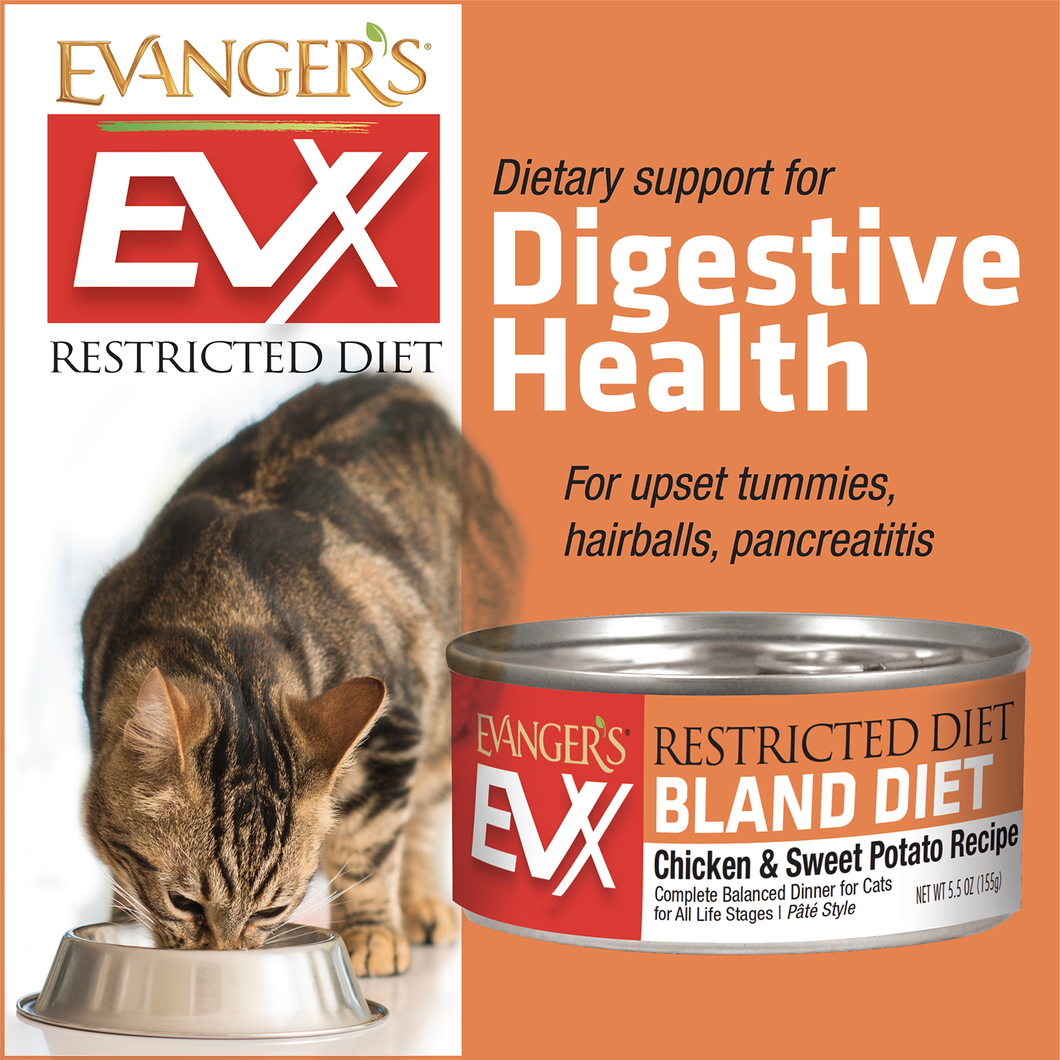 Evanger's EVX Restricted Diet Bland Diet Chicken & Sweet Potato Recipe 5.5 oz