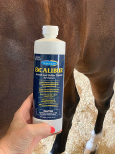 Farnam Excalibur Sheath & Udder Cleaner for Horses, 16 oz