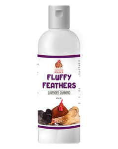 Fluffy Feathers Lavender Herbal Shampoo For Chickens 8 oz