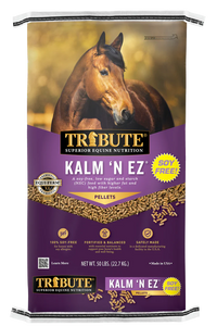 Soy-Free Kalm 'N EZ® Pellet, Low NSC Horse Feed  Equine 50lb bag