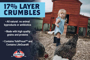 Kalmbach Feeds All Natural 17% Layer Crumble Multi Sizes