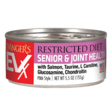 Evanger's EVX Restricted Diet Senior & Joint Health Salmon, Taurine, L Carnitine, Glucosamine, Chondroitin 5.5 oz