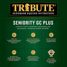 Seniority® GC Plus Horse Feed, Textured, Hay Replacement Feed with Joint Support