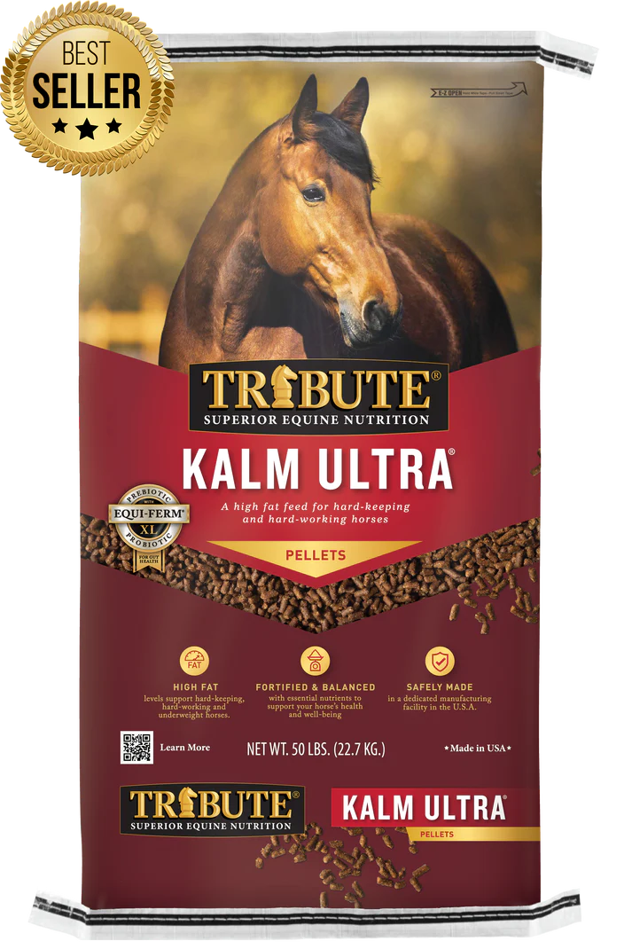 Tribute Kalm Ultra®, Pelleted, High Fat Horse Feed 12/12/12