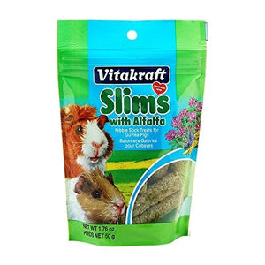Vitakraft Slims with Alfalfa Rabbit Treats, 1.76-oz