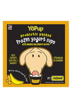 Yoghund Yopup Probiotic Packed Banana & Peanut Butter Frozen Yogurt Dog Treat 4 pk