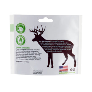 Buck Bone Organic Deer Antlers Various Options Hardest Chew