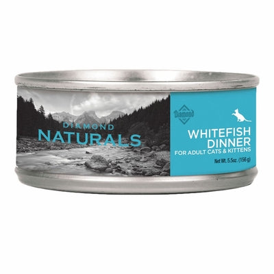 Diamond Naturals White Fish Dinner Adult Cat & Kitten Wet Food 5.5 oz