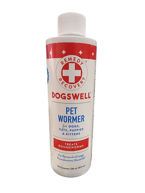 Remedy+Recovery Pet Wormer for Dogs, Cats, Puppies & Kittens 8-oz
