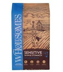 Wholesomes Sensitive Skin & Stomach Salmon Dry Dog Food, 30-lb *BUY 12 GET 1 FREE*