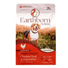 Earthborn Holistics Weight Control Grain-Free Dry Dog Food, 25-lb