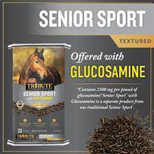 Tribute Senior Sport® with Glucosamine, Textured High Fat Horse Feed 50lb