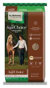 Nutrena SafeChoice Original Horse Feed 50lb