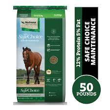 Nutrena SafeChoice Maintenance Horse Feed 50lb