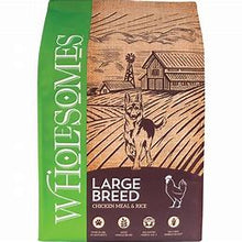 Wholesomes Large Breed with Chicken Meal & Rice Formula Adult Dry Dog Food, 40-lb