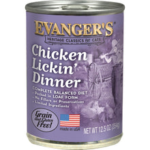 Evanger's Heritage Classics Chicken Lickin' Dinner Wet Cat Food Multi Size