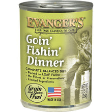 Evanger's Heritage Classics Goin' Fishin' Dinner Wet Cat Food Can