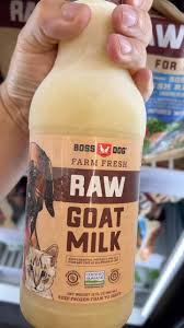 Boss Dog Frozen Raw Goat Milk