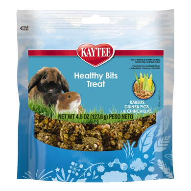 Kaytee Forti Healthy Bits Rabbit, Guinea Pig & Chinchilla, 4.5-oz