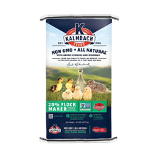 Kalmbach Feeds All Natural Non-GMO 20% Protein Flock Maker Crumbles Chicken Feed, 50-lb bag