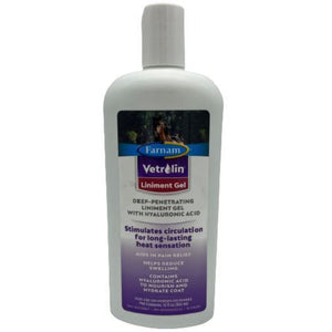 Farnam Vetrolin Liniment Horse Gel, 12 oz bottle