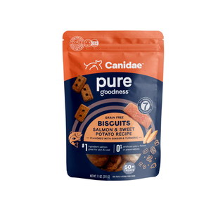 Canidae Pure Goodness Grain Free Biscuits Salmon & Sweet Potato 11 oz