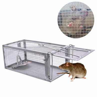 SZHLUX Indoor/Outdoor Live Rodent Trap Silver (SZ-SL3616D)