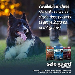 Merck Safeguard Canine Dewormer for Dogs, 20-lb, 3-pk