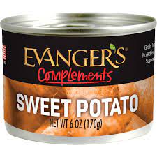 Evanger's Grain Free 100% Sweet Potato Compliments 6oz