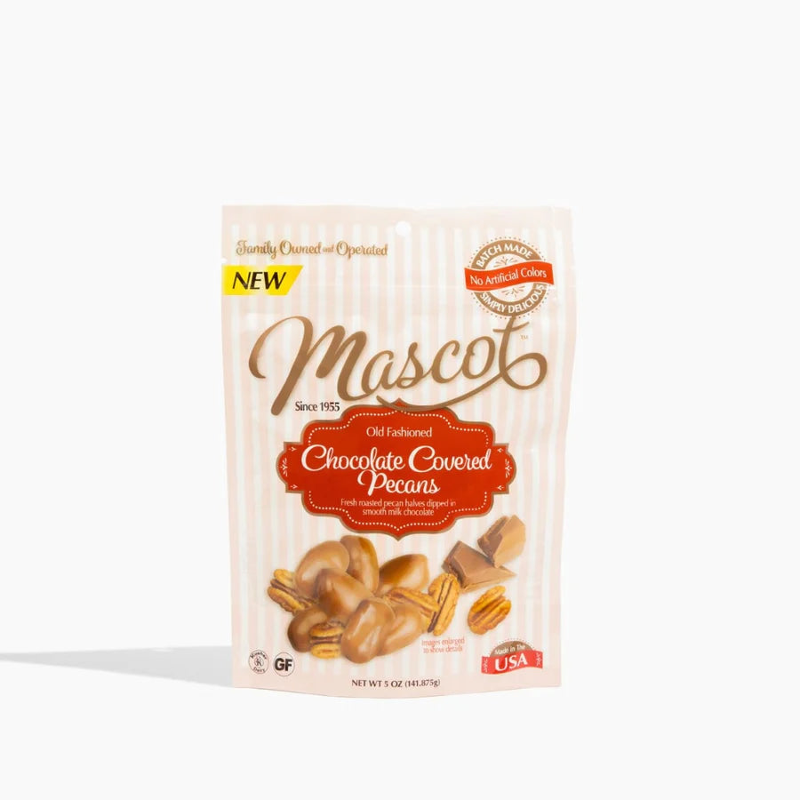 Mascot Chocolate Covered Pecans 5 oz