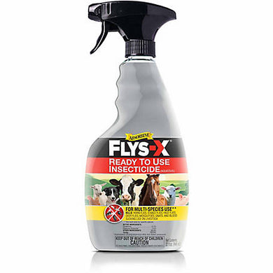 Flys-X 32 oz Spray Bottle Multi Species Use