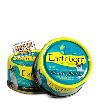 Earthborn Holistic Monterey Medley Grain-Free Natural Canned Cat & Kitten Food