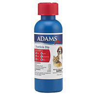 Adams Plus Pyrethrin Dip Flea & Tick Treatment for Dogs & Cats, 4-oz