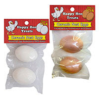 Ceramic Nest Eggs - white or brown eggs