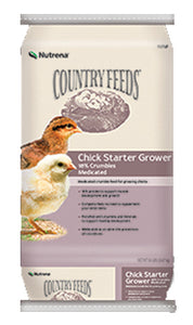 CF Chick Starter Grower 18% Medicated Crumbles