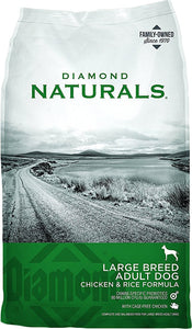 Diamond Naturals Large Breed Adult Chicken & Rice Formula Dry Dog Food 40#